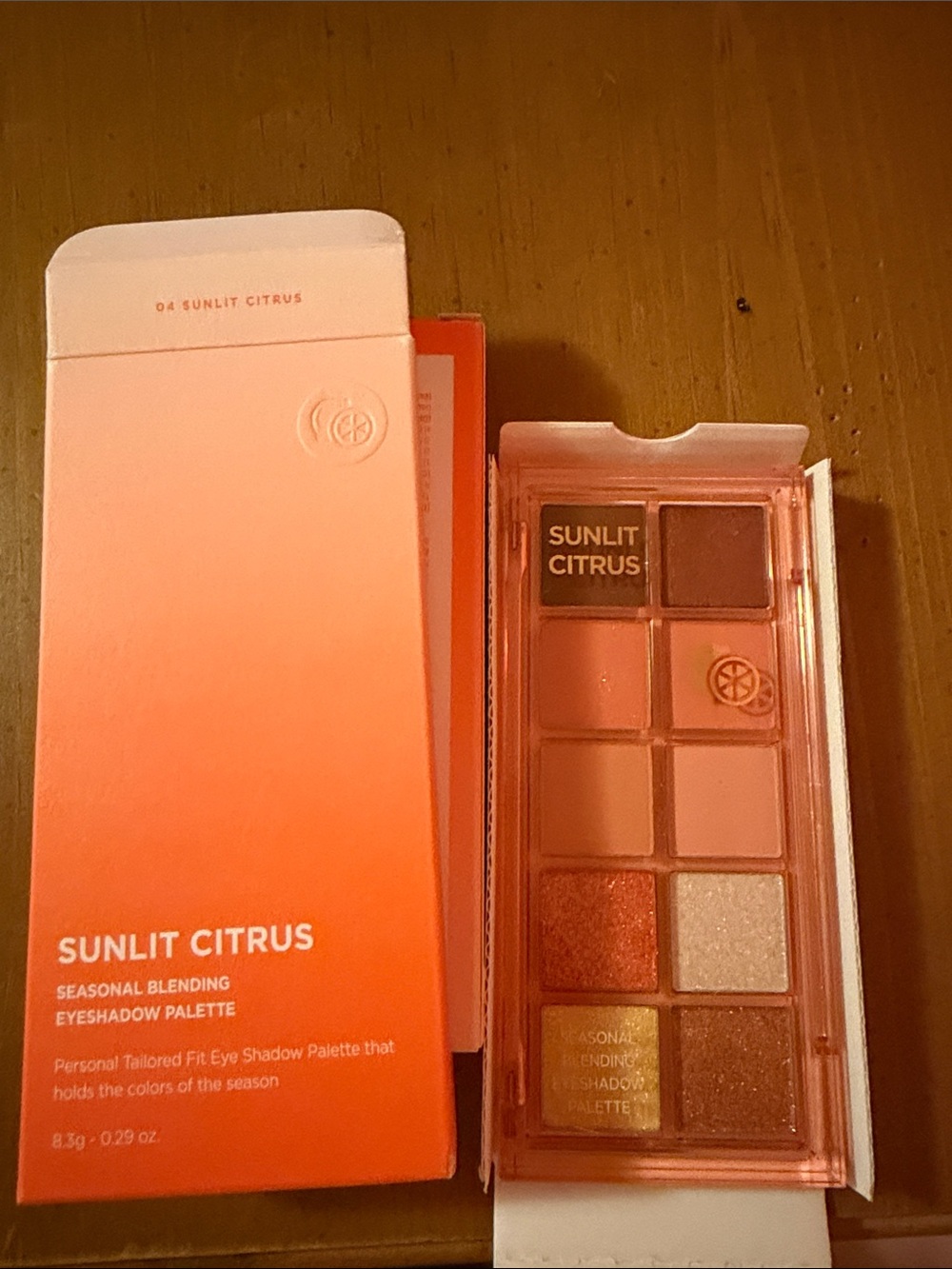 Sunlit Citrus Eyeshadow Palette (2 Count)